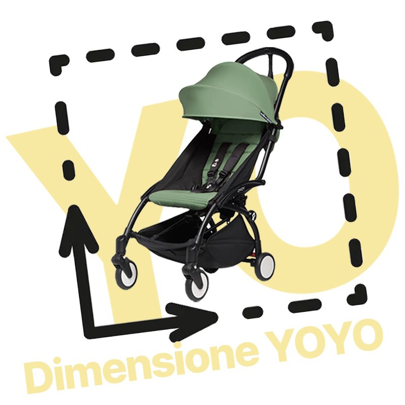 Dimensioni del passeggino YOYO Babyzen