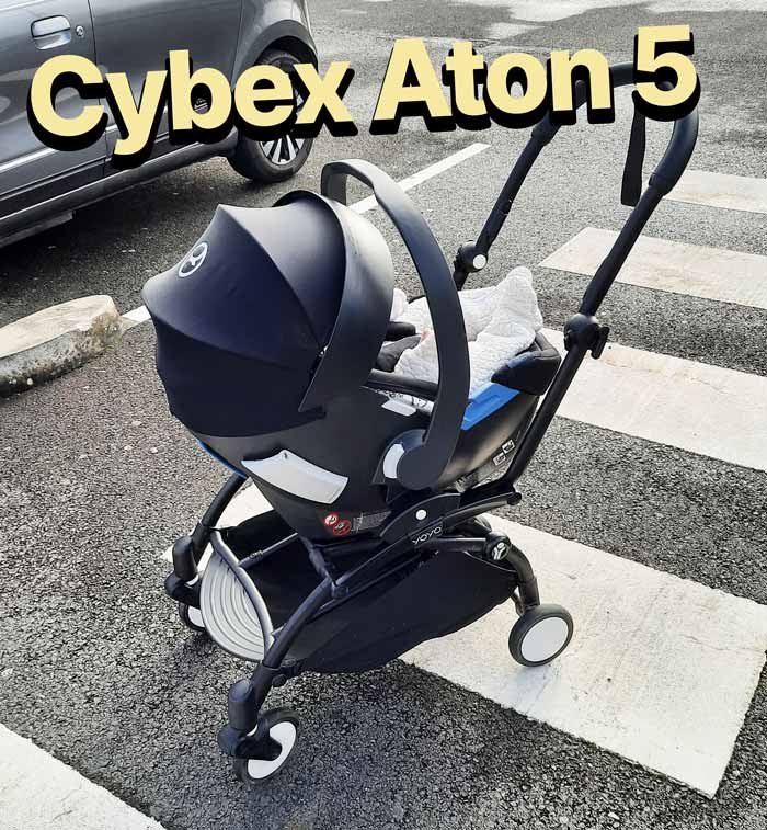 Cybex aton 5 compatibile con il passeggino YOYO Babyzen